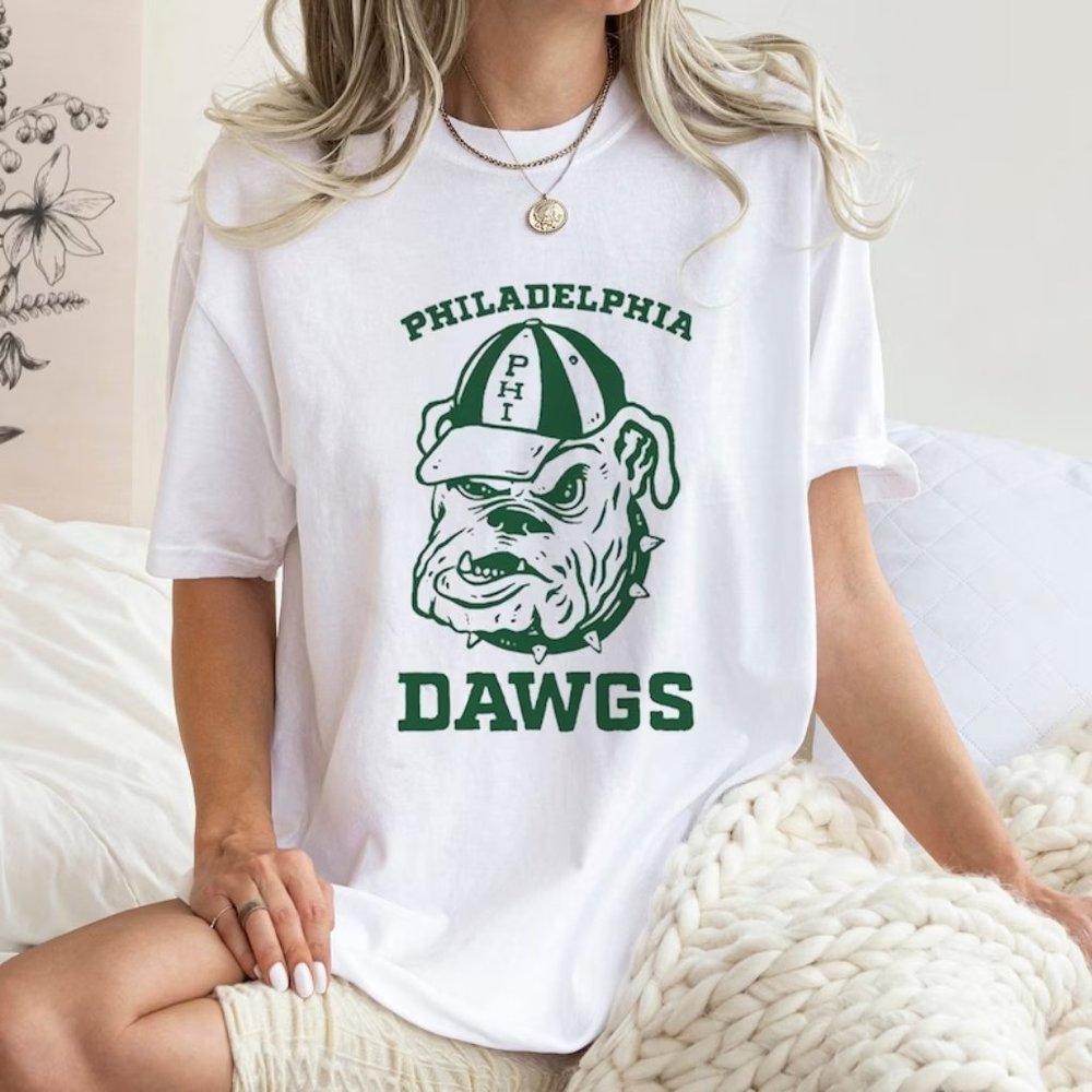 Jason Kelce Philadelphia The Dawgs Unisex T-shirt - Picture 1 of 4